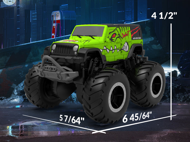 STEMTRON Amphibious (RTR) 1:20 Monster Truck Green For 3-8 Year Kids 917GB2