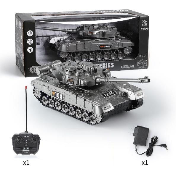 RC Tank 7Ch 2.4G 1/30 Remote Control Crawler Tank