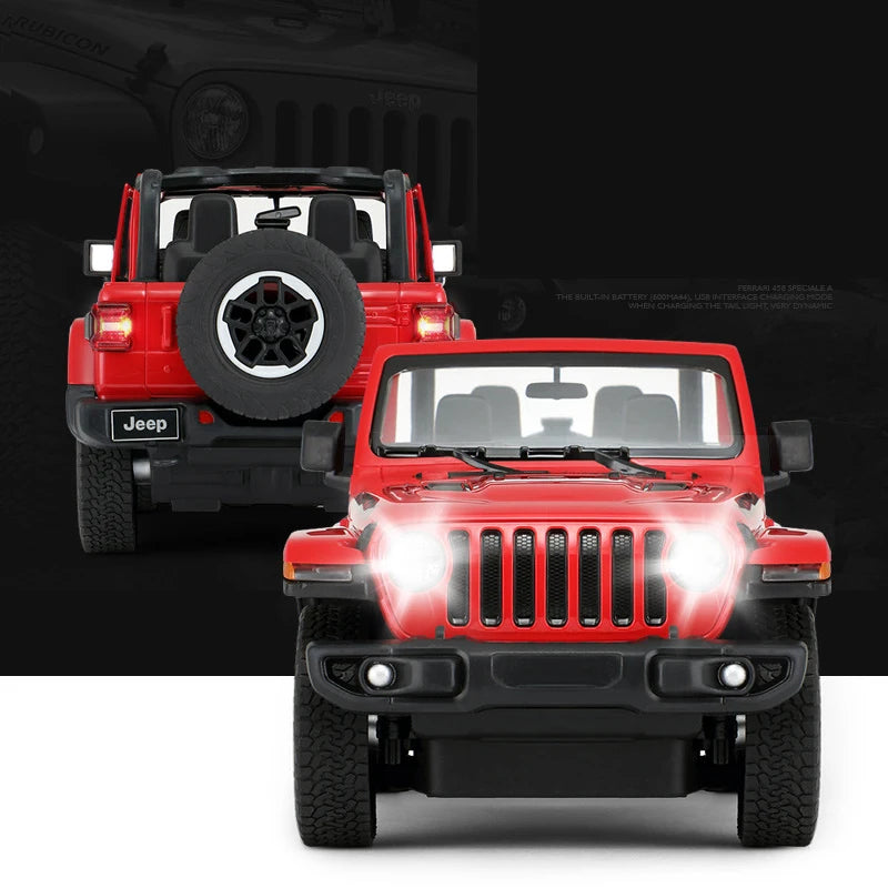 JEEP Wrangler Rubicon 1:14 Scale RC Car-EXHOBBY LIMITED.