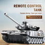 RC Tank 7Ch 2.4G 1/30 Remote Control Crawler Tank Model World War Military Truck Simulation sound Tiger Toys for Boys Kids Gifts