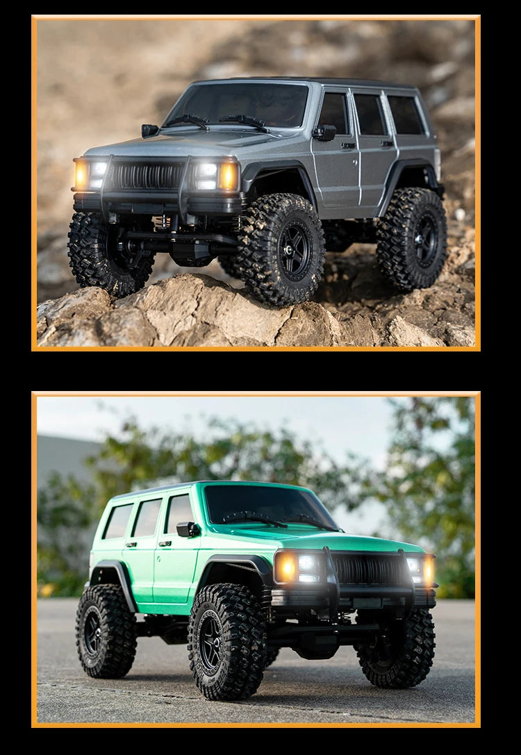 1:18 C8809 Full Scale Simulation Model Jeep RC Car 2.4G 4WD Motor-EXHOBBY LIMITED.