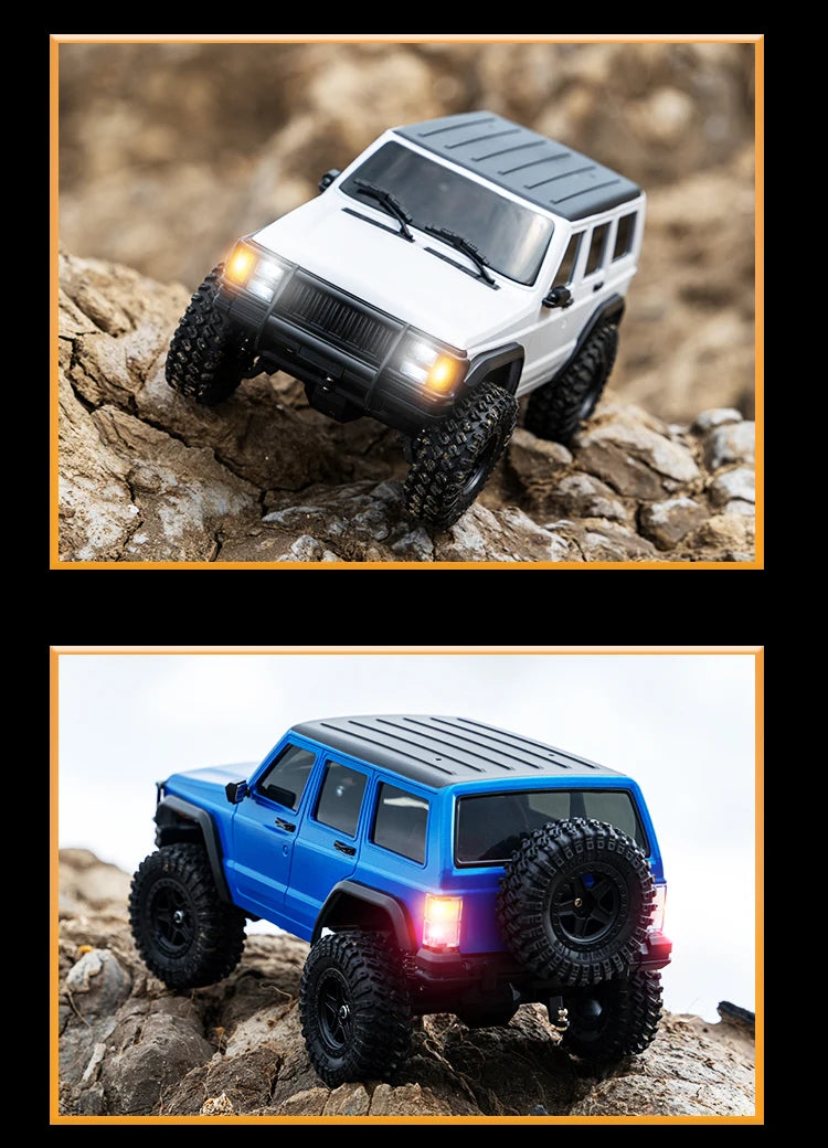 1:18 C8809 Full Scale Simulation Model Jeep RC Car 2.4G 4WD Motor-EXHOBBY LIMITED.