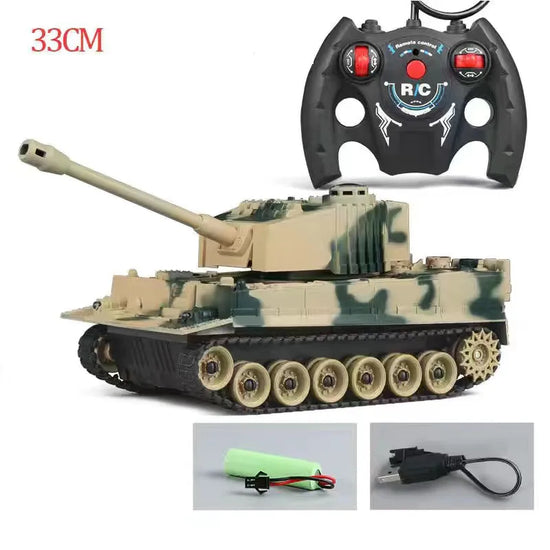 1/30 Large Rc Tank Battle Car Remote Control War Tanks Model Crawler Radio Control Machine Toys for Boy Children Kids Toys Gift-EXHOBBY LIMITED.