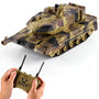 2.4G Remote Control Tracked Simulation Tank Water Bomb Spray Remote Control Vehicle War Armored Vehicle Model Children Toy Gift