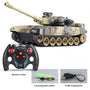 RC Tank 7Ch 2.4G 1/30 Remote Control Crawler Tank