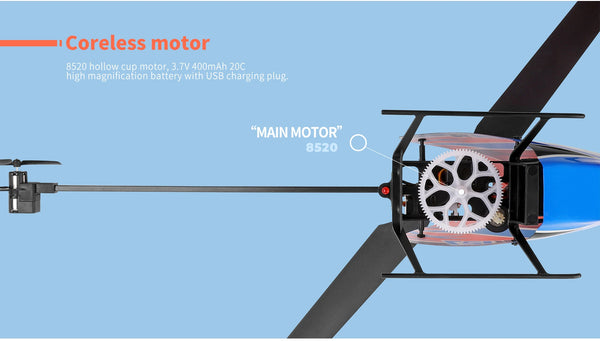 K127 RC Helicopters V911S 2.4G 6 Aixs Gyroscope Aircraft