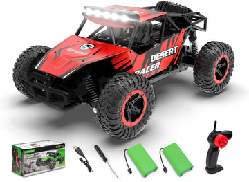 RACENT Desert Racer 1/16 RC Car for Kids All Terrain Remote Control Car RC Rock Crawler-EXHOBBY LIMITED.