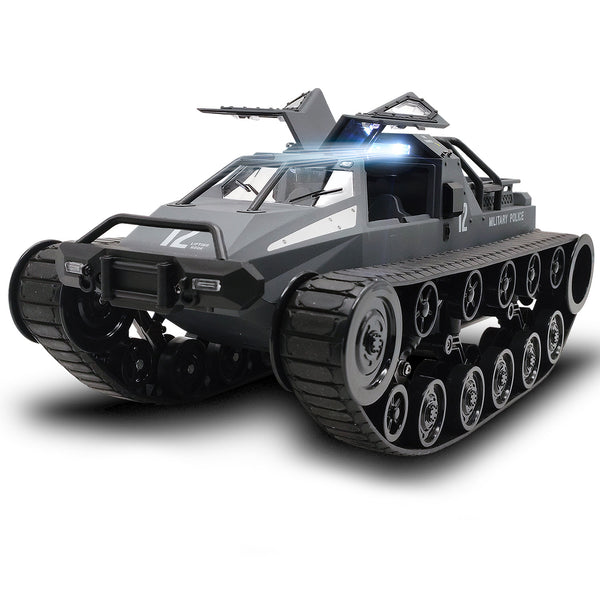 RC Tank 1/12 Échelle Haute Vitesse Télécommande Tout Terrain Réservoir