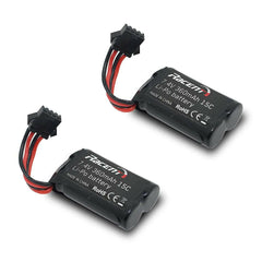 2pcs 7.4V-380mAh-LiIon Battery for RC Boat Vector30 mini, Vector XS and Atomix XS