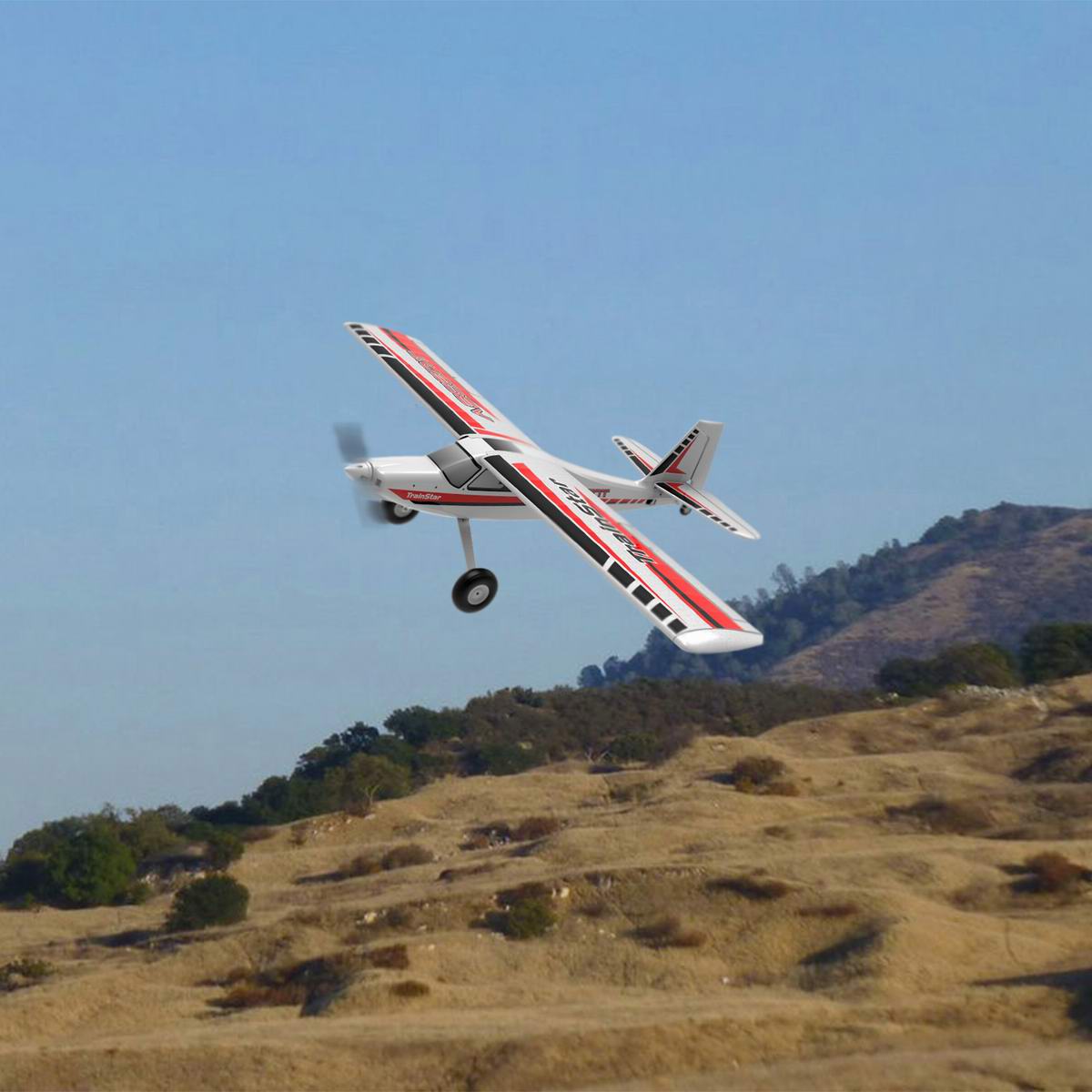 ASCENT 1400MM 4 Channel RC Airplane with Over-Grade Power System and Plasitc Fuselage (747-8) PNP.