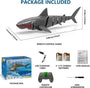 Remote Control Shark Toy 1:18 Scale High Simulation Shark for Kids - EXHOBBY