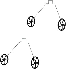 2 trains d'atterrissage pour télécommande Aircraf Sport Cub 400mm