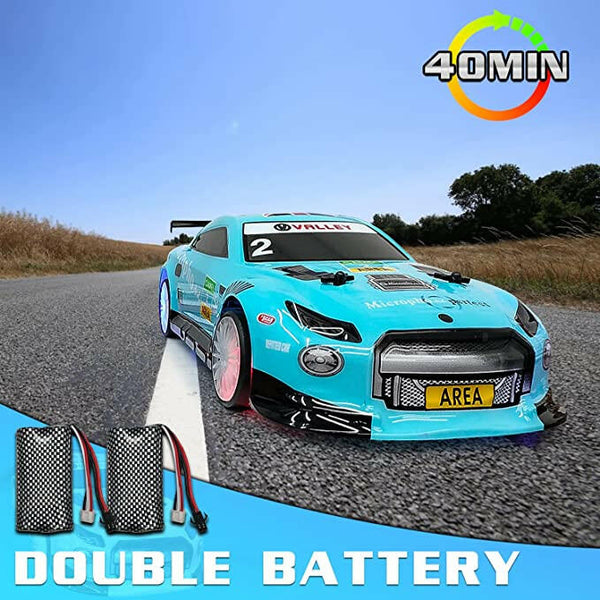 Racent Remote Control Drift Car 2.4Ghz 1:14 Scale RC Sport Racing Cars 4WD RTR Hight Speed RC Vehicle with LED Lights.