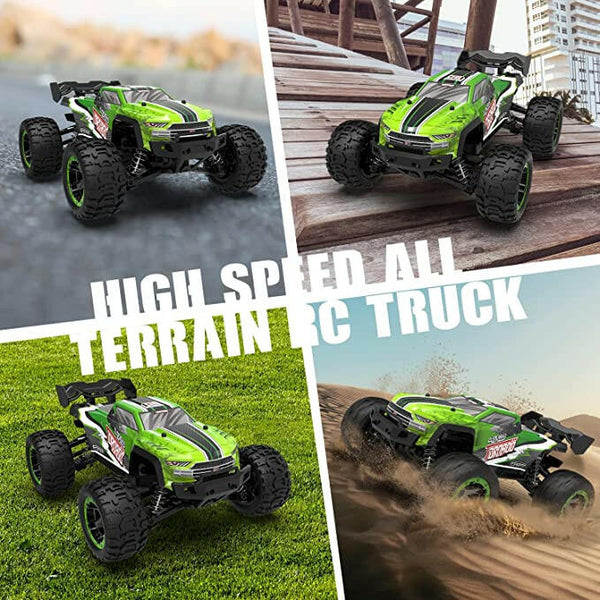 RACENT Tornado 1/16 4WD Off Road RC Monster Truck 30mph Fast High Speed