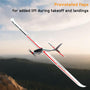 Phoenix 2400 5 Channel Glider with 2.4 Meter Wingspan and Plastic Fuselage (759-3) PNP.