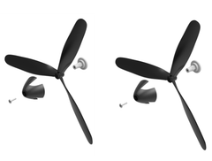 Ensemble complet d'hélices pour avion RC BF 109 761-11