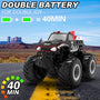 Amphibious Remote Control Car All Terrain Off-Road Waterproof RC Monster Truck for Kids.