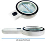 30X Portable Magnifying Glass Illuminated Magnifier Loupe - EXHOBBY