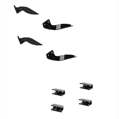 4 ailerons d'eau, 4 onglets de garniture pour RC Boat Vector S